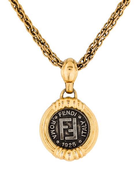 vintage fendi necklace